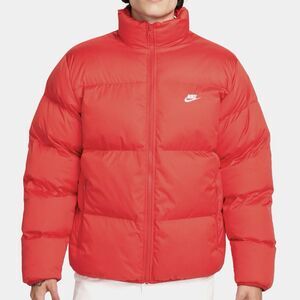 Nike Sportswear Men’s Size S Red Club Winter Heavyweight Puffer Jacket